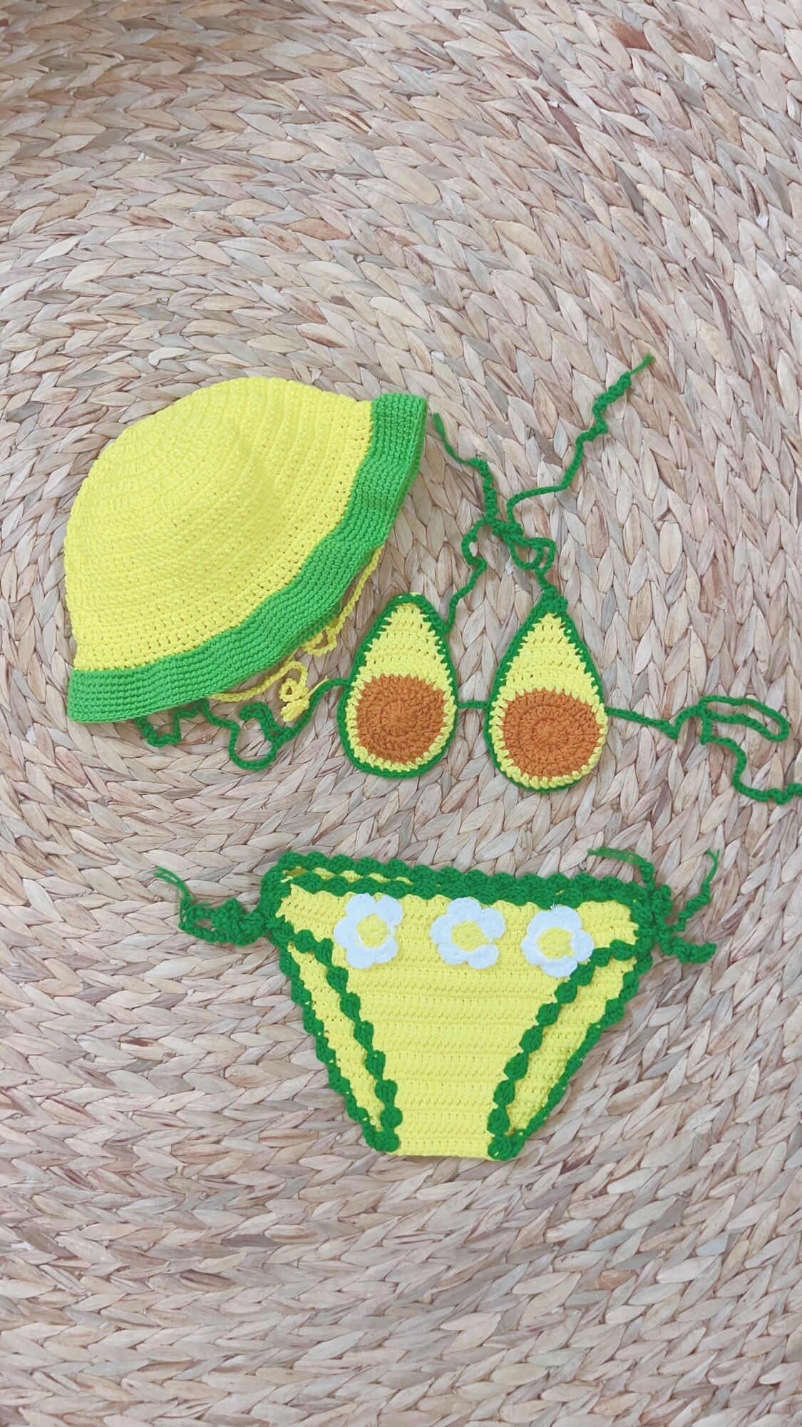 Bikini Kèm Nón Cho Bé Diện Hè |Đồ Bơi Bé Gái