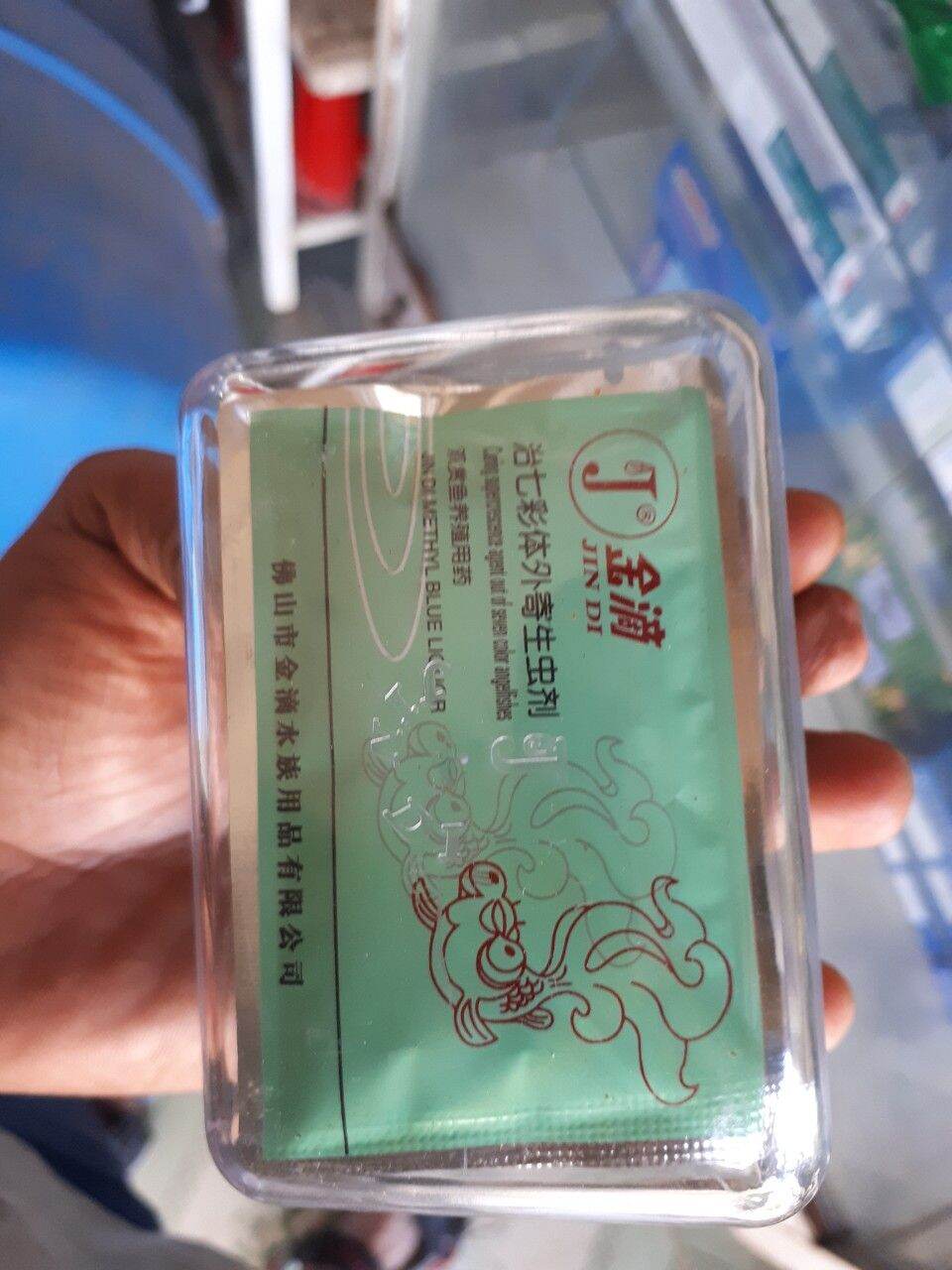 Jindi hỗ trợ diệt rận nước dùng cho cá cảnh