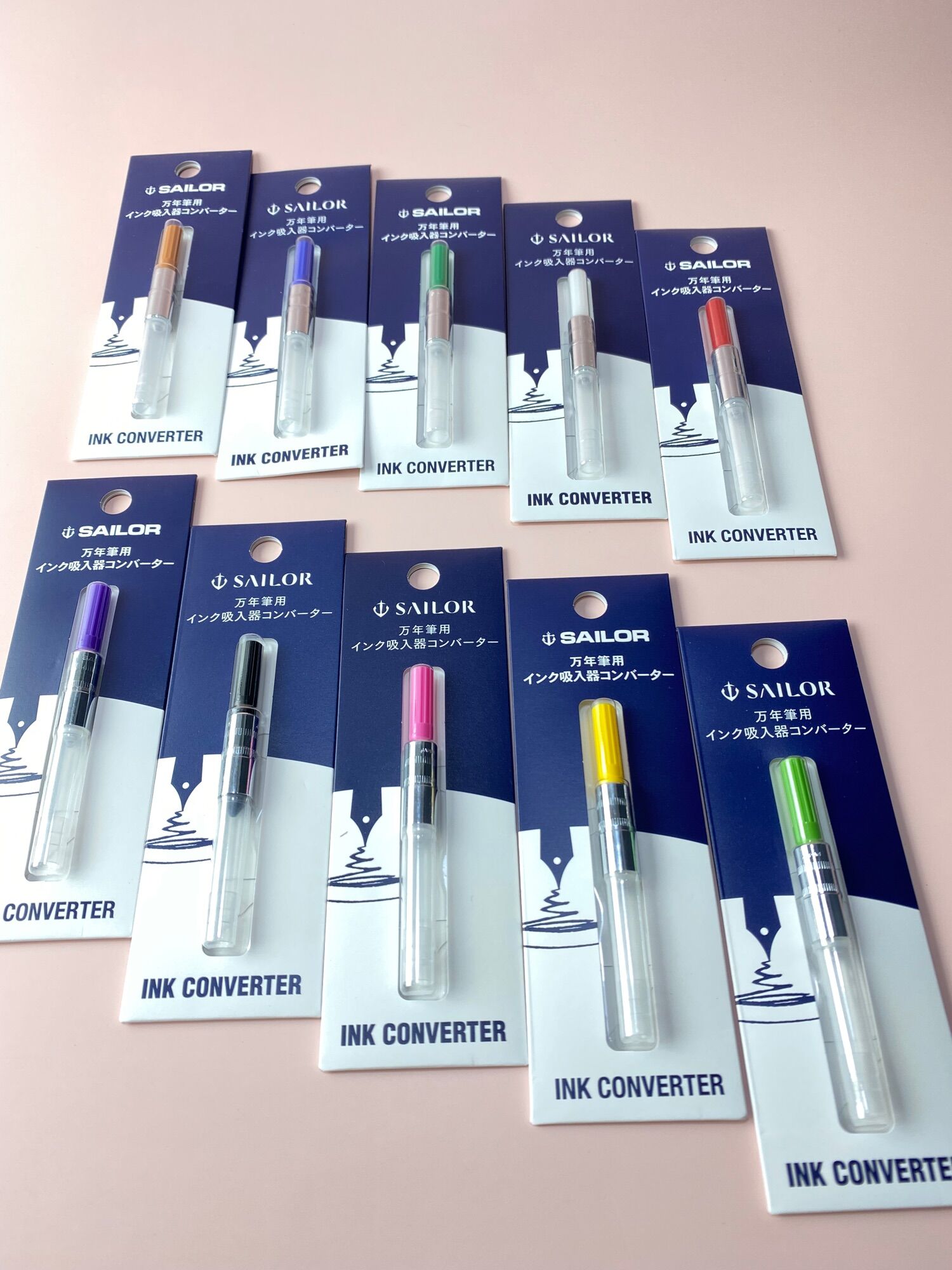 Converter, dụng cụ bơm hút mực bút máy Sailor