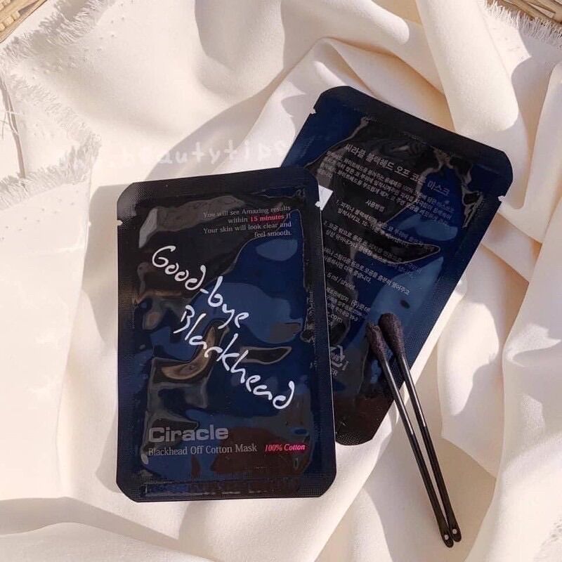 ( Gói lẻ) MẶT NẠ LỘT MỤN ĐẦU ĐEN GOODBYE BLACKHEAD