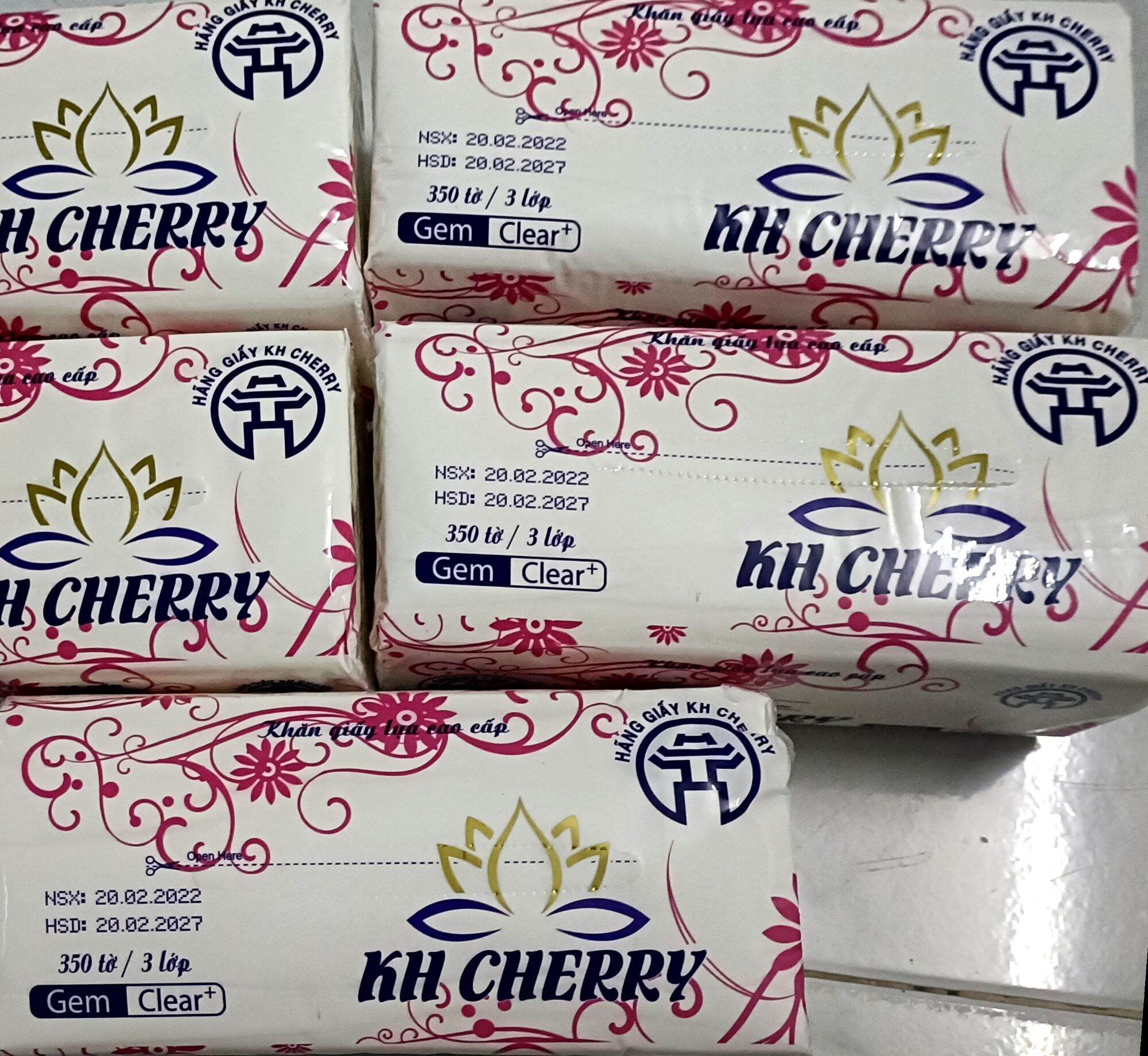 combo 10 gói  khăn  giấy rút