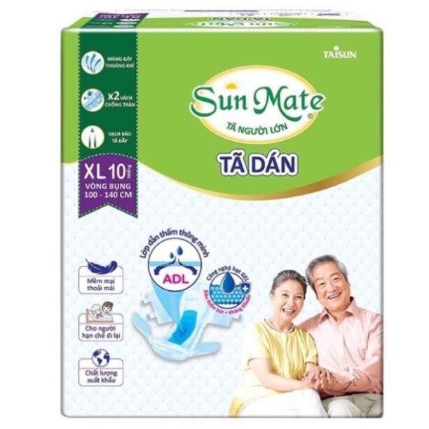 Tã dán người già SunMate M10/ML10/ XL10