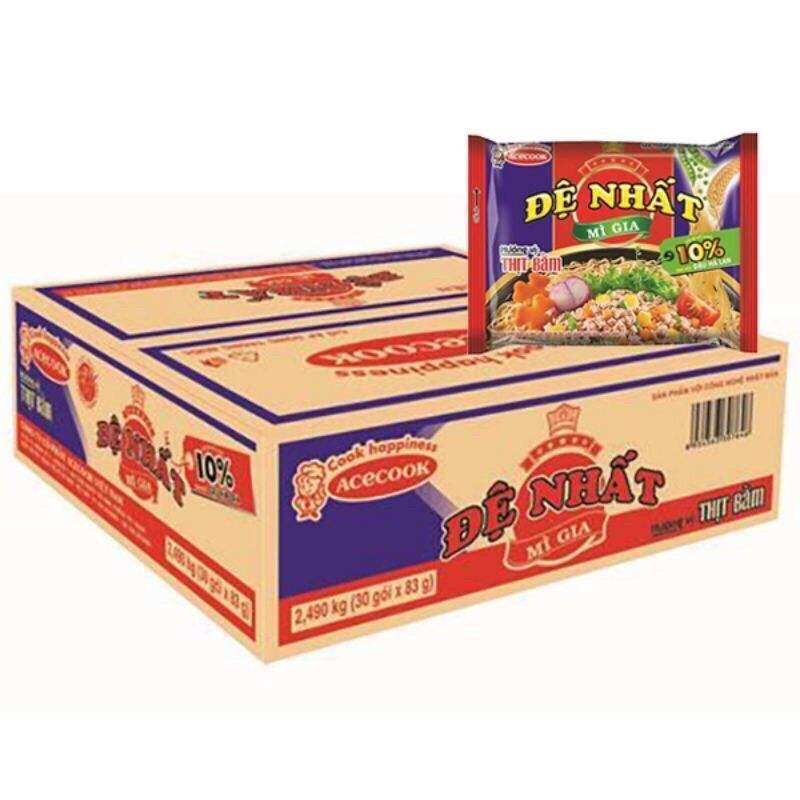 Mì Đệ nhất Thịt Bằm (Thùng 30 gói)