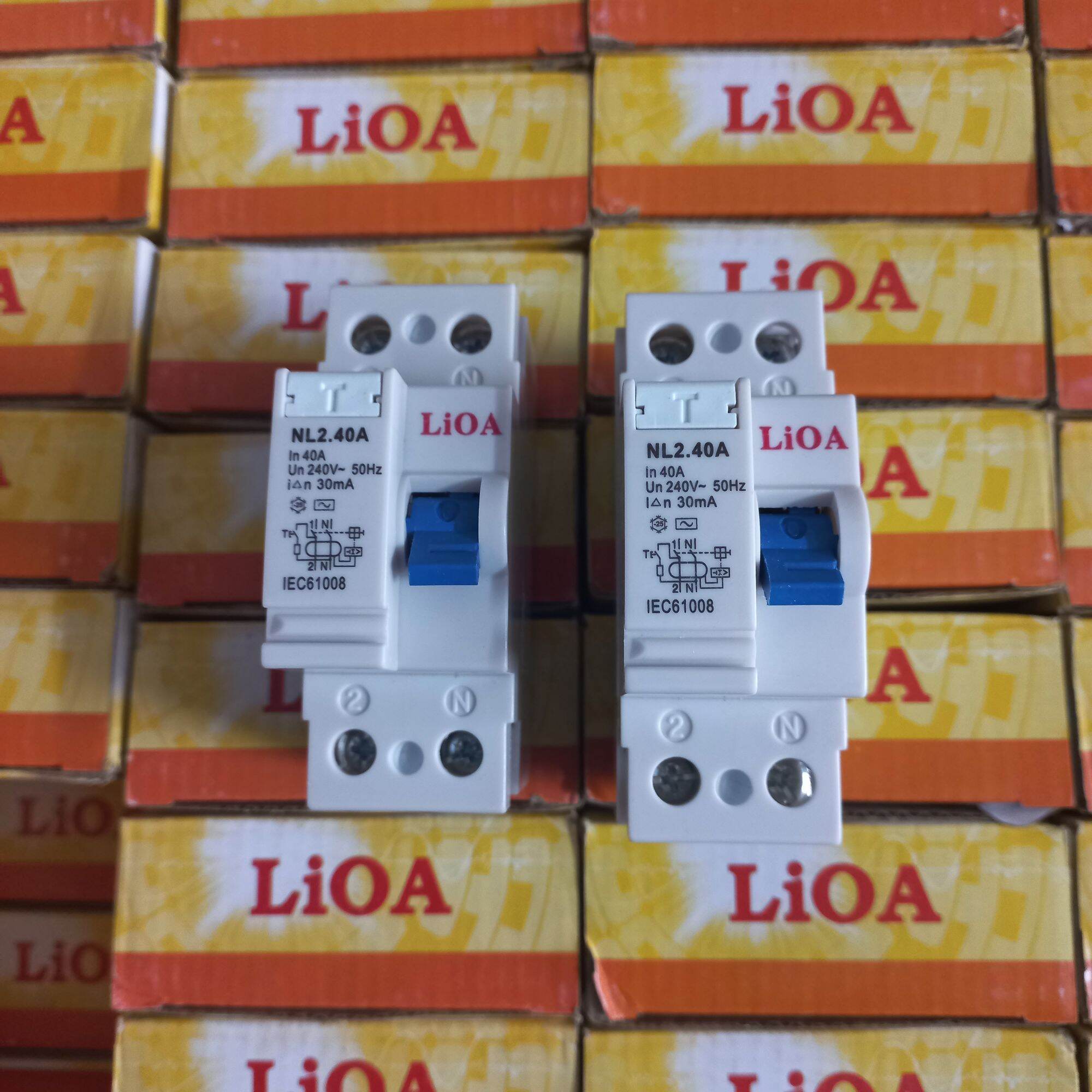 Cầu dao chống điện giật 40A lioa