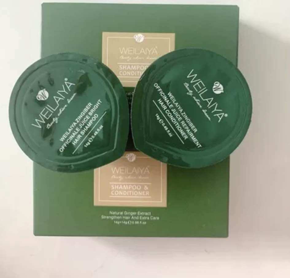 Gội xả Gừng 14g  WEILAIYA ( Gừng Trắng , Gừng Hà Thủ Ô )