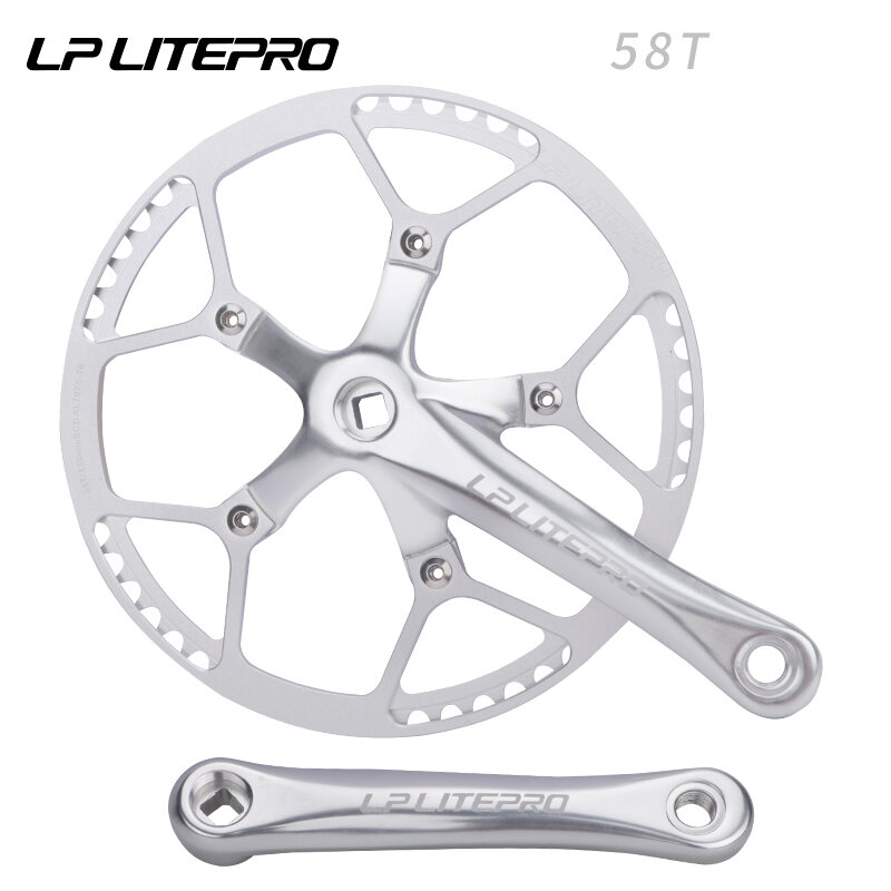 LP litepro|Bộ Đùi Đĩa Xe Đạp Gấp 130 BCD Đĩa Đơn