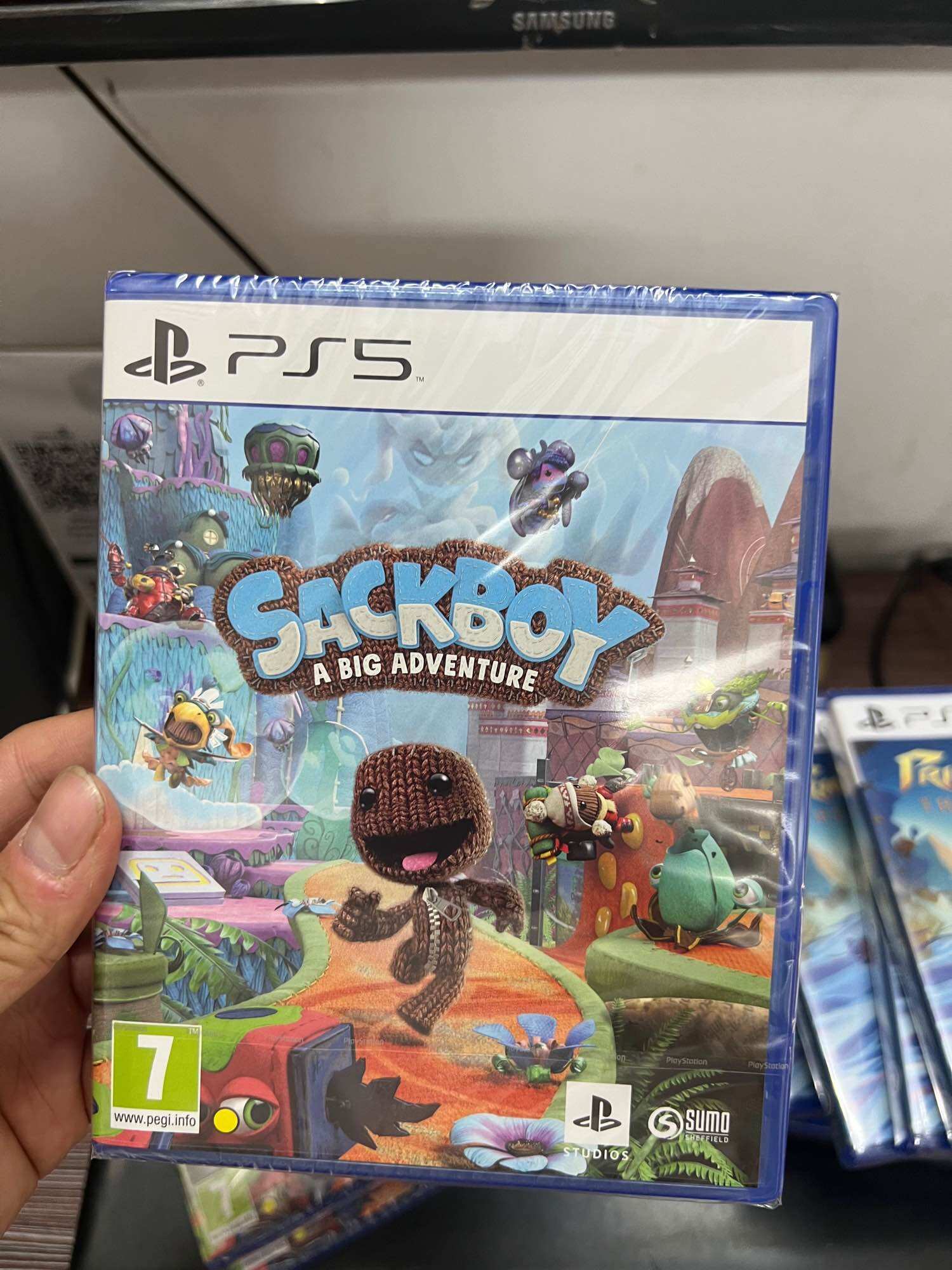 Ps5 Game Disc: Sackboy a Big Adventure