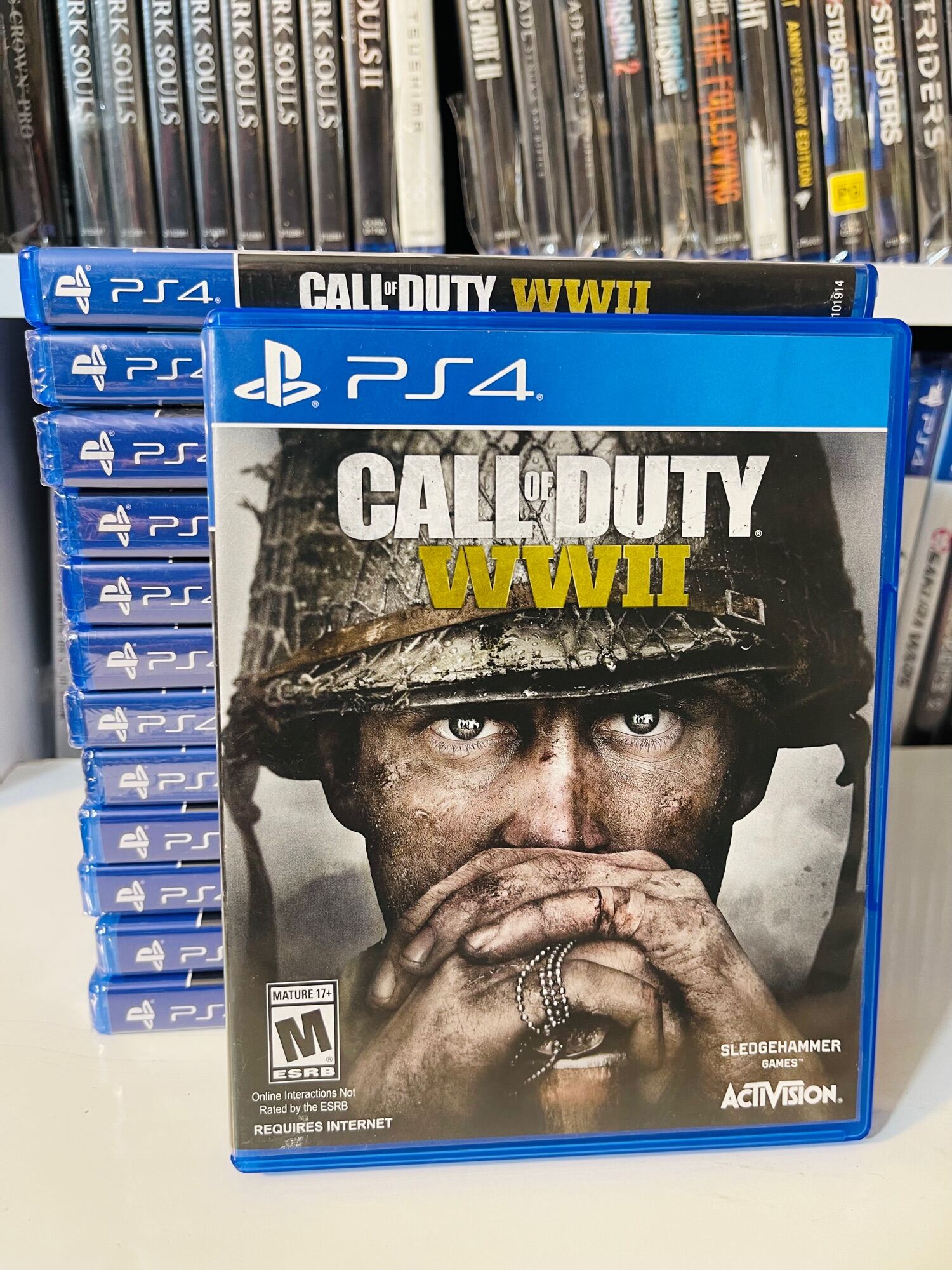 Đĩa Game PS4/PS5 : Call Of Duty WW2 (2ND)