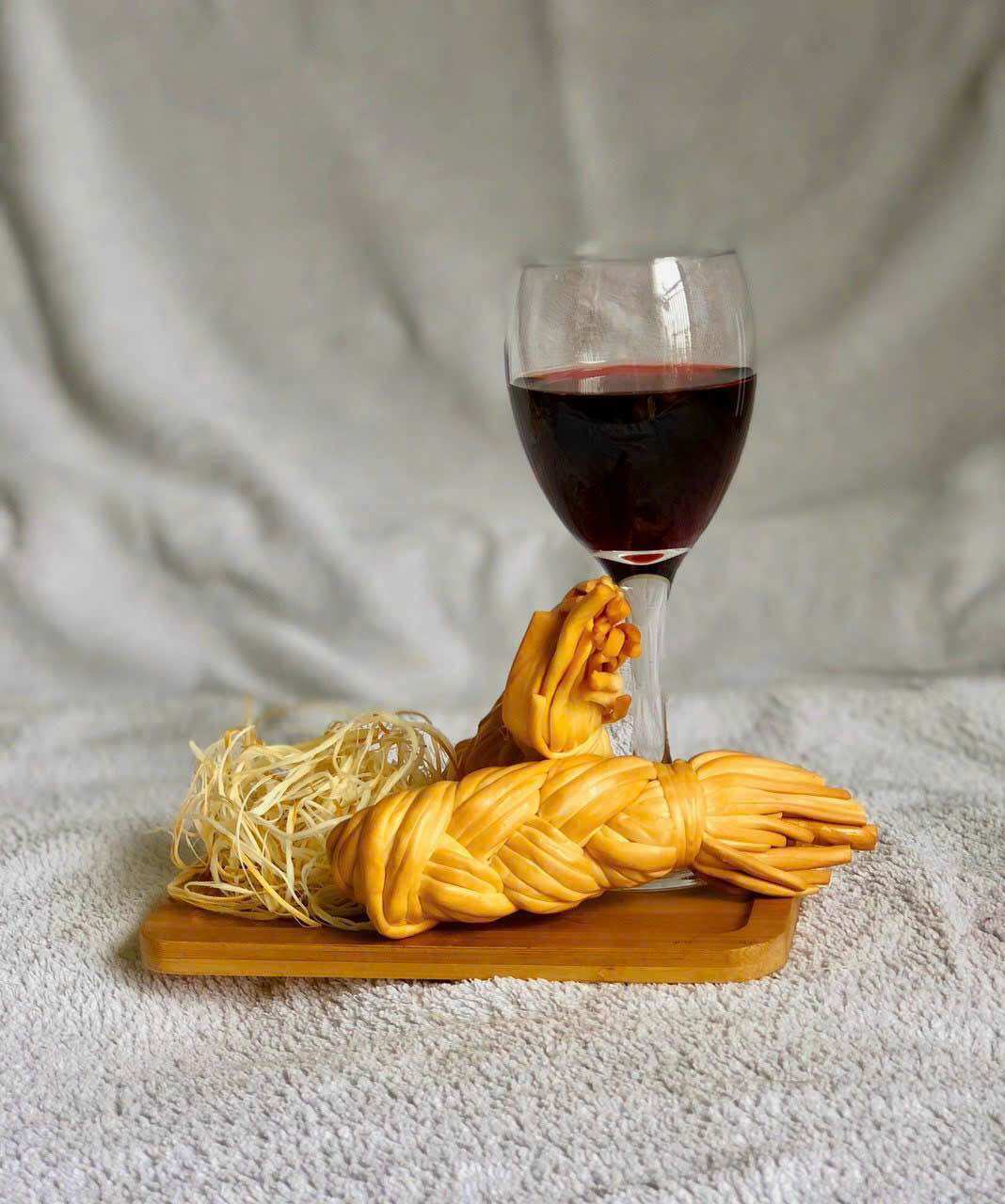 Phomai hun khói sợi 100g sữa de - ít mặn