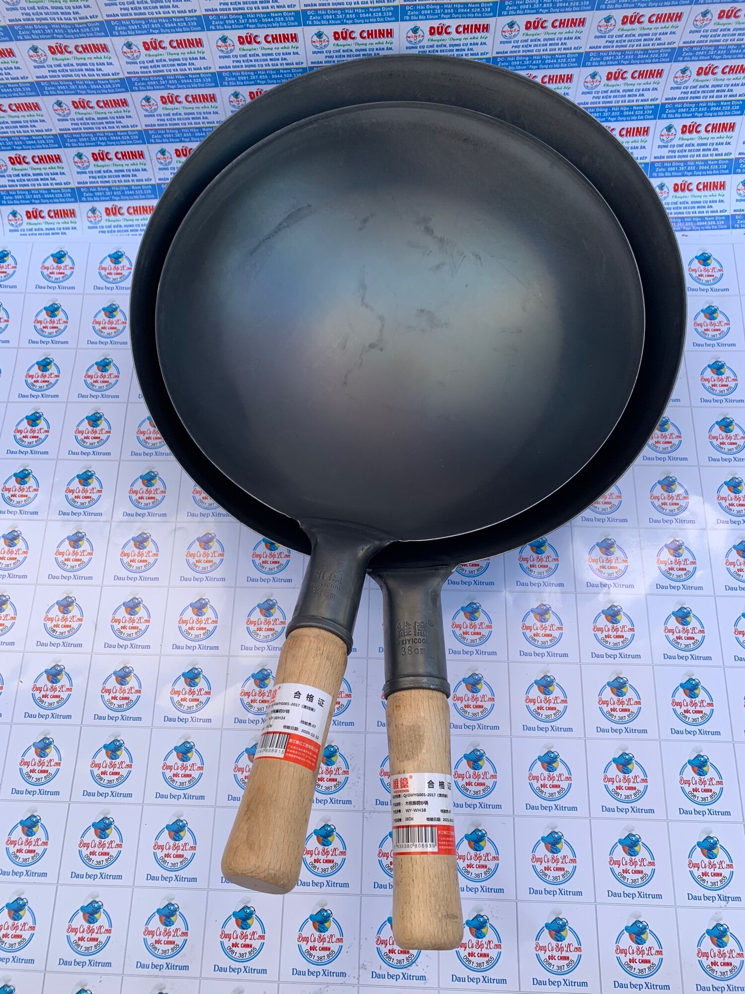 Chảo thép chống dính chảo xào chao rang