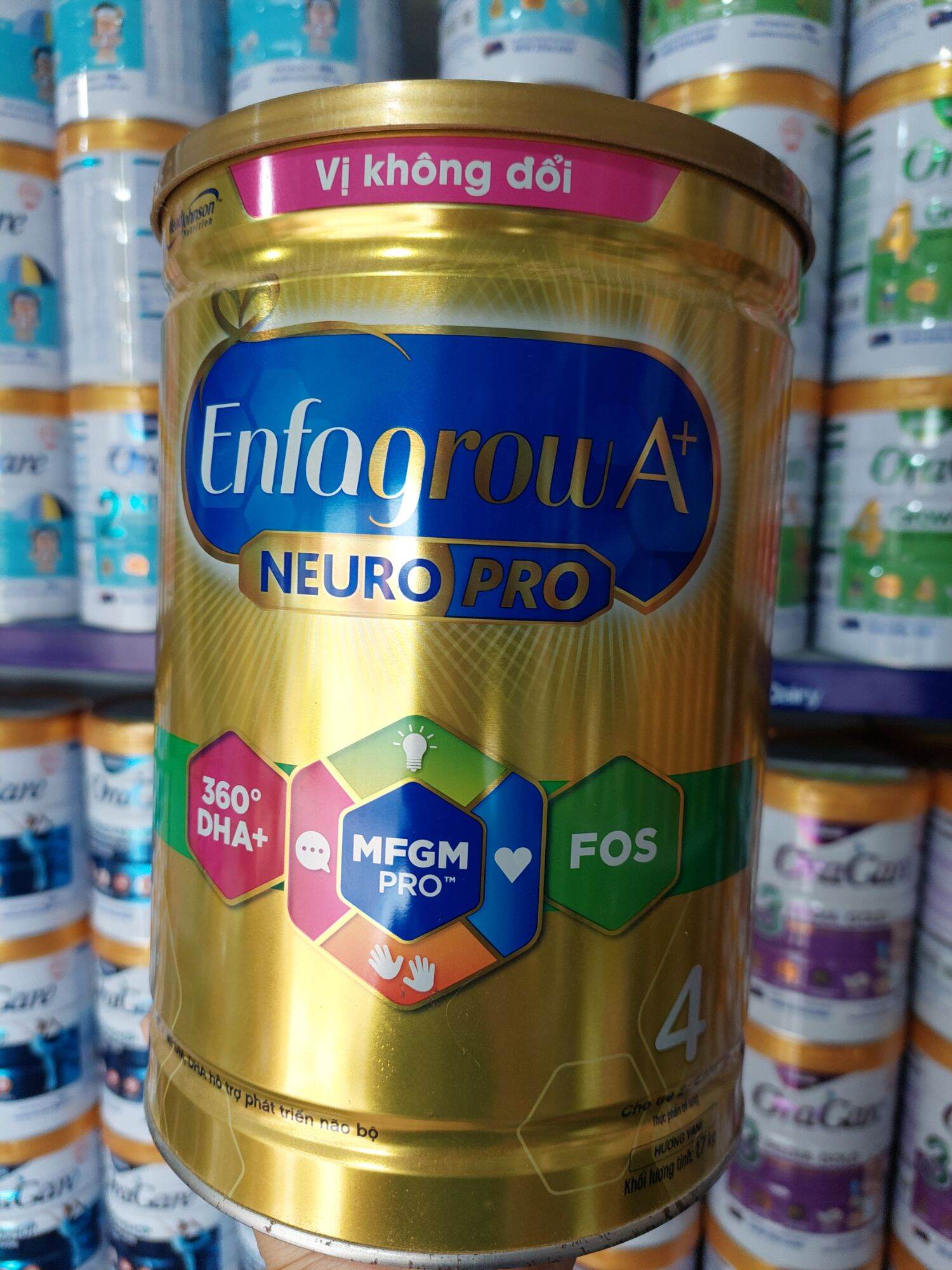 Sữa Bột Enfagrow A+ Neuropro 4 Với 2 -FLHMO Cho Trẻ Từ 2-6 Tuổi -1.7kg