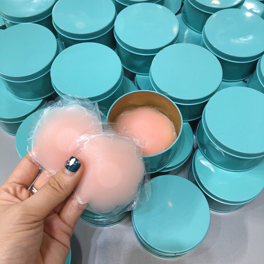 10 Miếng Dán Ngực, Hộp 5 Đôi Dán Ti Silicon