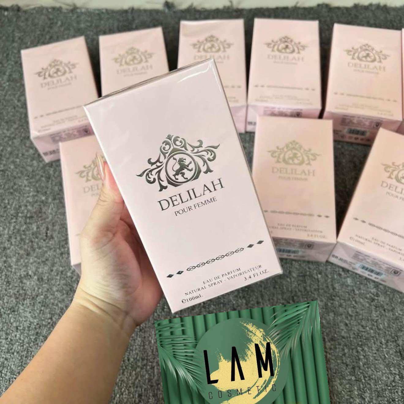 [CHÍNH HÃNG 100%] NƯỚC HOA DELILAH HỒNG POUR FEMME 100ML