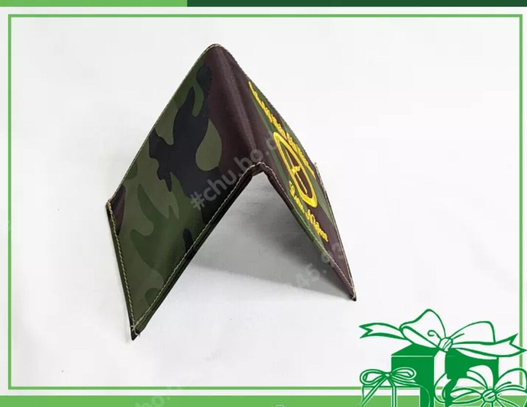 Ví (bóp) gấp vải bố ranri lưu niệm