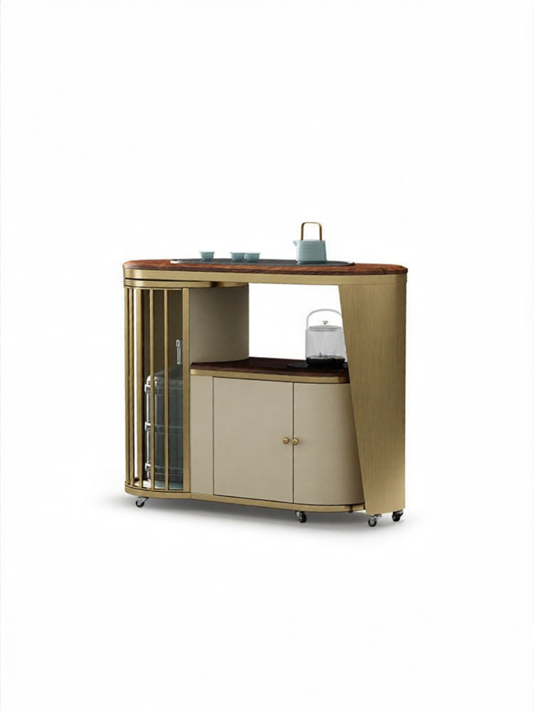 MEILIDASHI | Mobile Cabinet Tea Tray Integrated Luxury Tea Table Giá 47,166,000 Đồng*Miễn phí vận chuyển