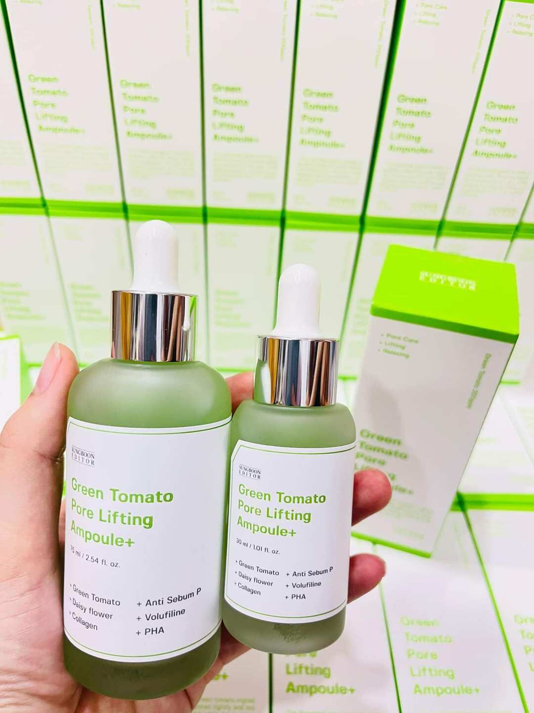 Serum Cà Chua Xanh Sungboon Editor Green Tomato
