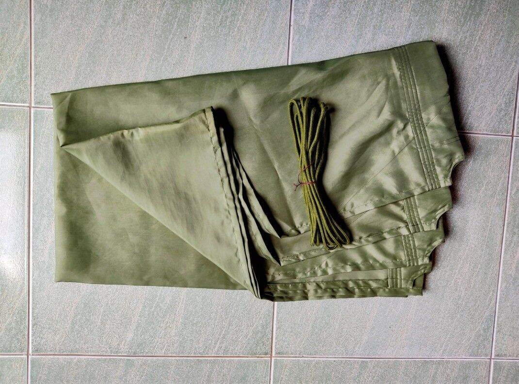 Võng dù 1 lớp và 8m dây