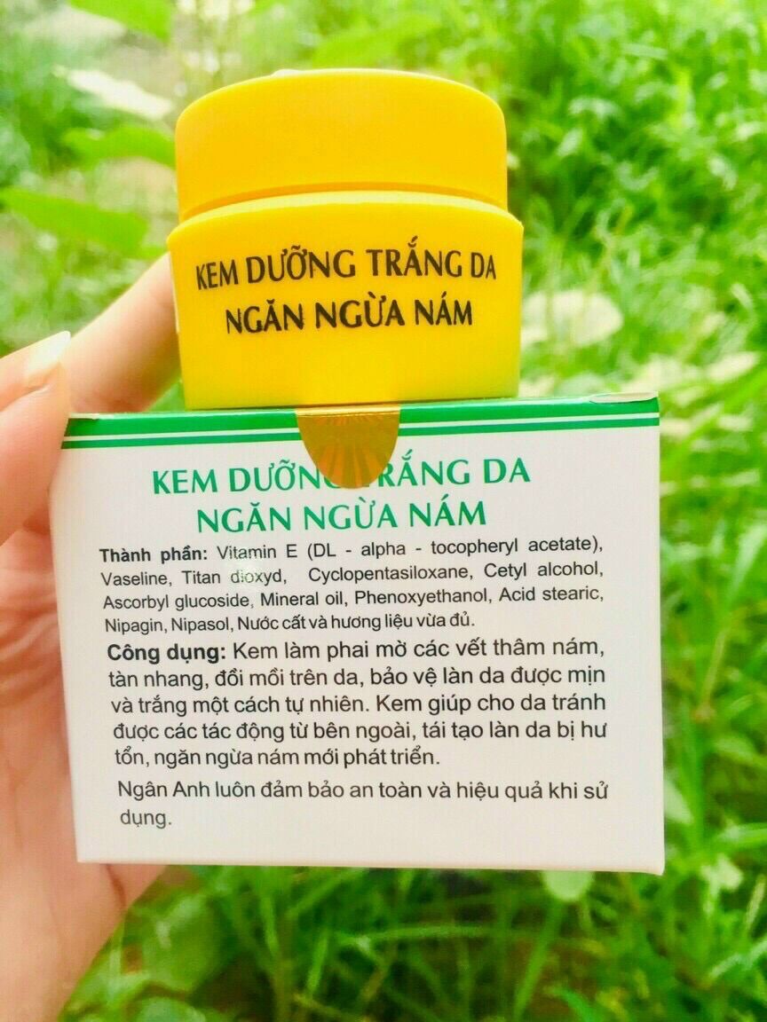 Kem linh chi Newtoday ngừa nám trắng da hộp 18gram