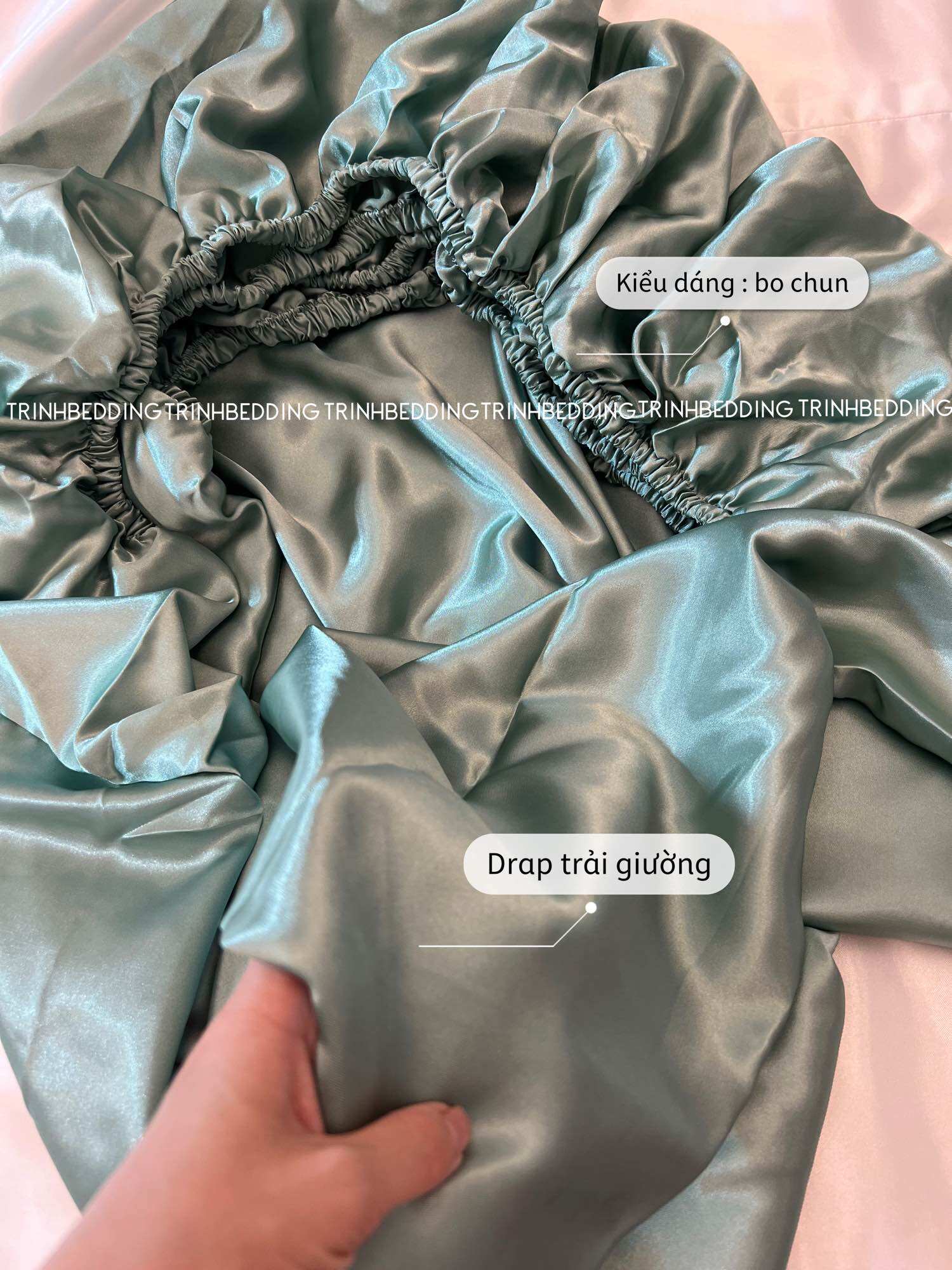 BỘ DRAP PHI LỤA MỊN MÁT CAO CẤP M2|M4|M6|M8  TRINHBEDDING