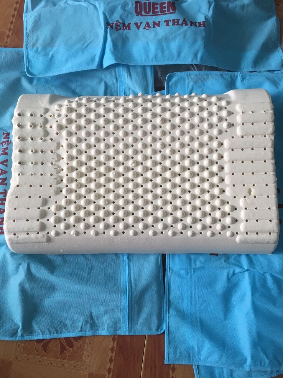 Gối Cao su Massage Vạn Thành size 40x60x12cm