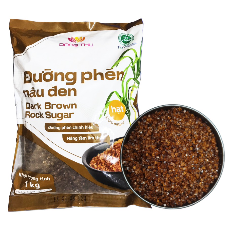 Đường phèn nâu gói 1kg