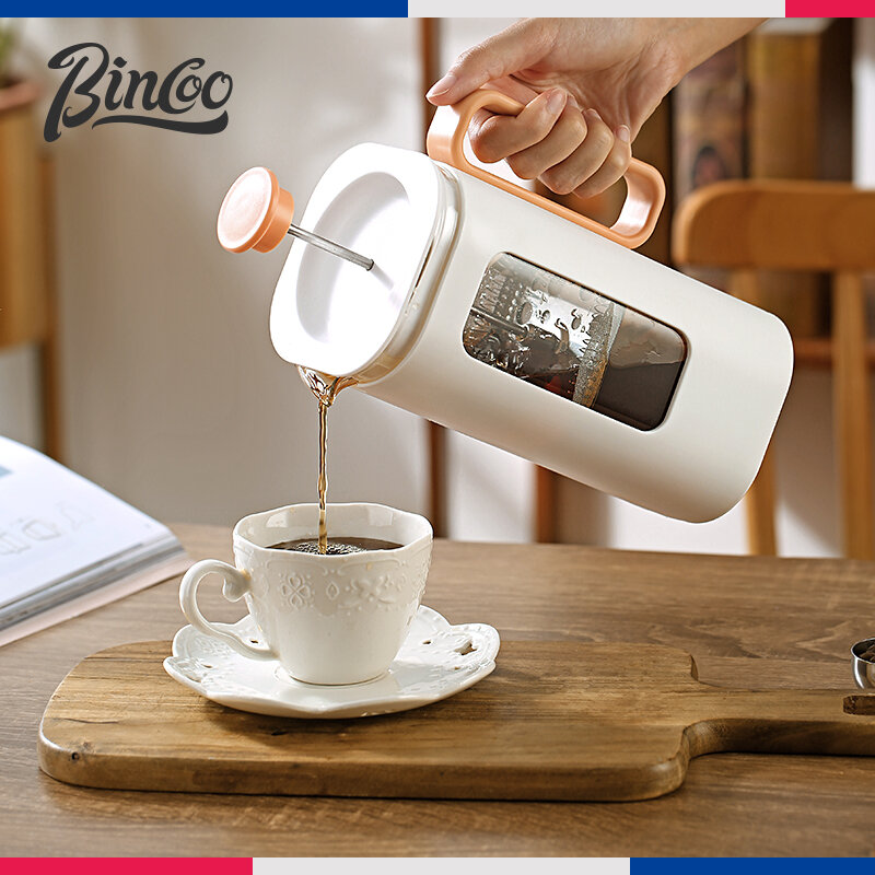 Bình pha cà phê bincoo bình lọc pha cà phê thủy tinh dung tích lớn bình pha cà phê pha cà phê tay kiểu lọc gia dụng bình pha cà phê sữa
