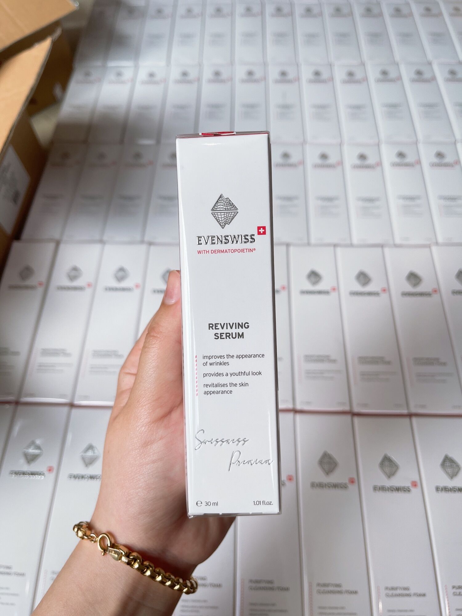 Serum giảm nhăn và phục hồi da Evenswiss Reviving Serum 30ml