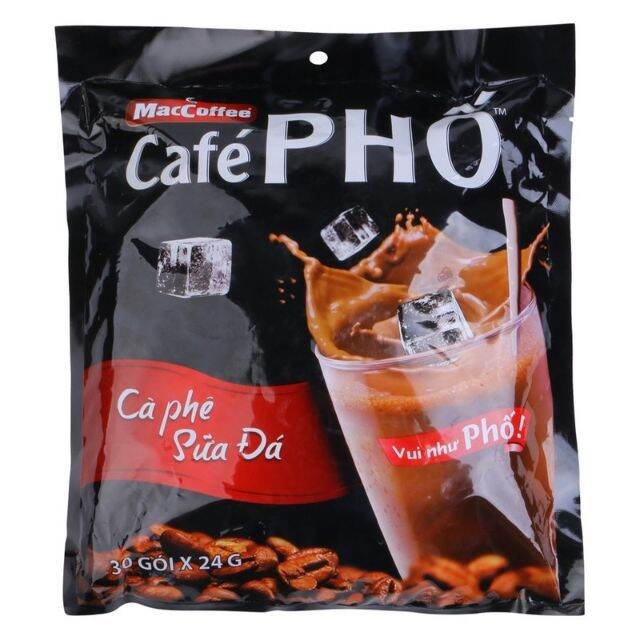 ( MẪU XUÂN ) Cà phê Phố bịch ( 30 gói x 24g )
