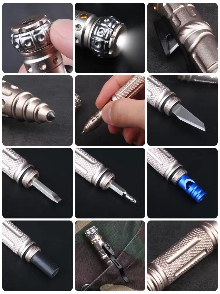 bút chiến thuật edc đa năng