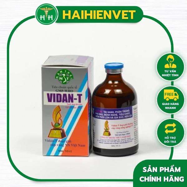 100ml VIDAN T - TAI XANH, SƯNG PHÙ ĐẦU, TIÊU CHẢY - Năm Thái