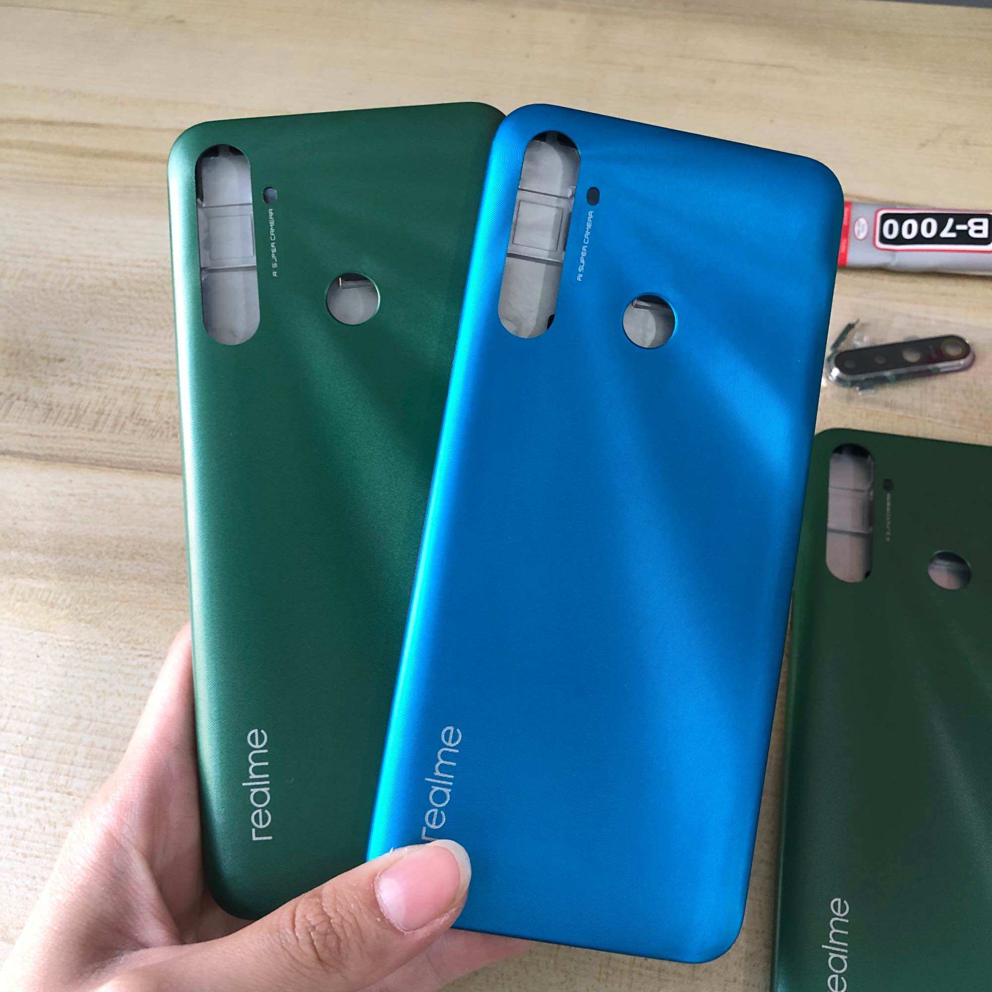 Bộ Vỏ Sườn Realme 5i Zin Hàng Cao Cấp (Kèm kính camera)