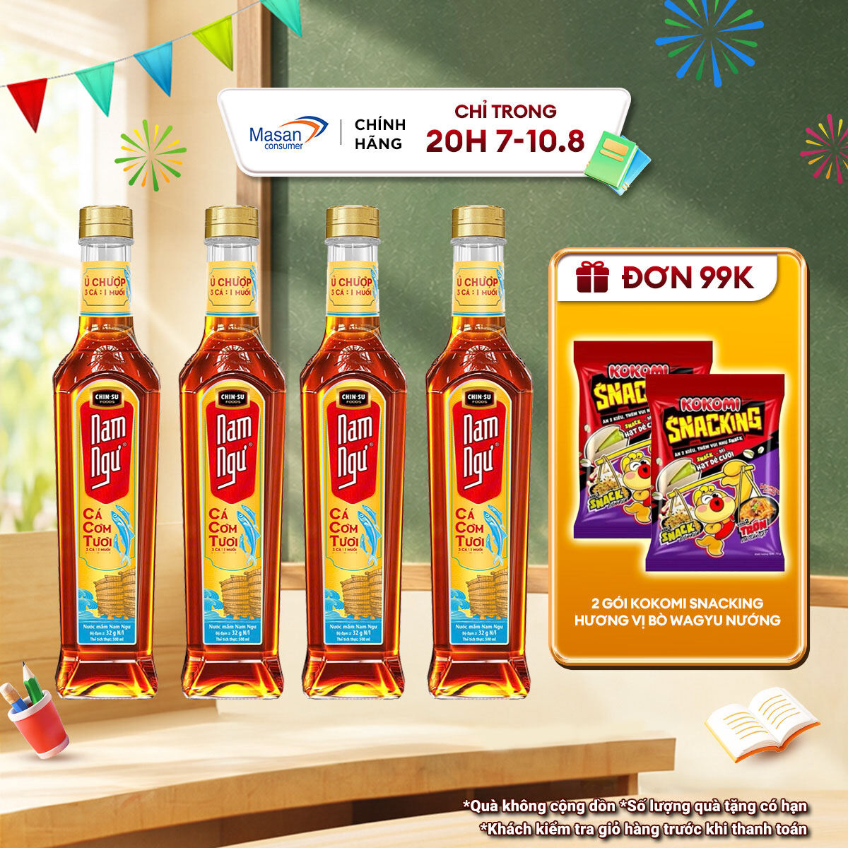 (Chọn loại) Nước Mắm Nam Ngư Cá Cơm Tươi Chai Thủy Tinh 500ml