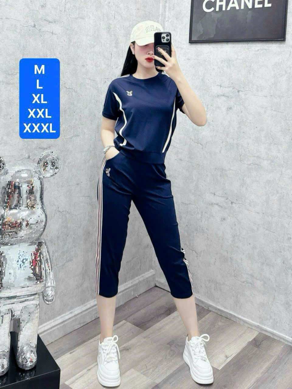 Bộ thể thao nữ cao cấp .phong cách thể thao trẻ trung năng động