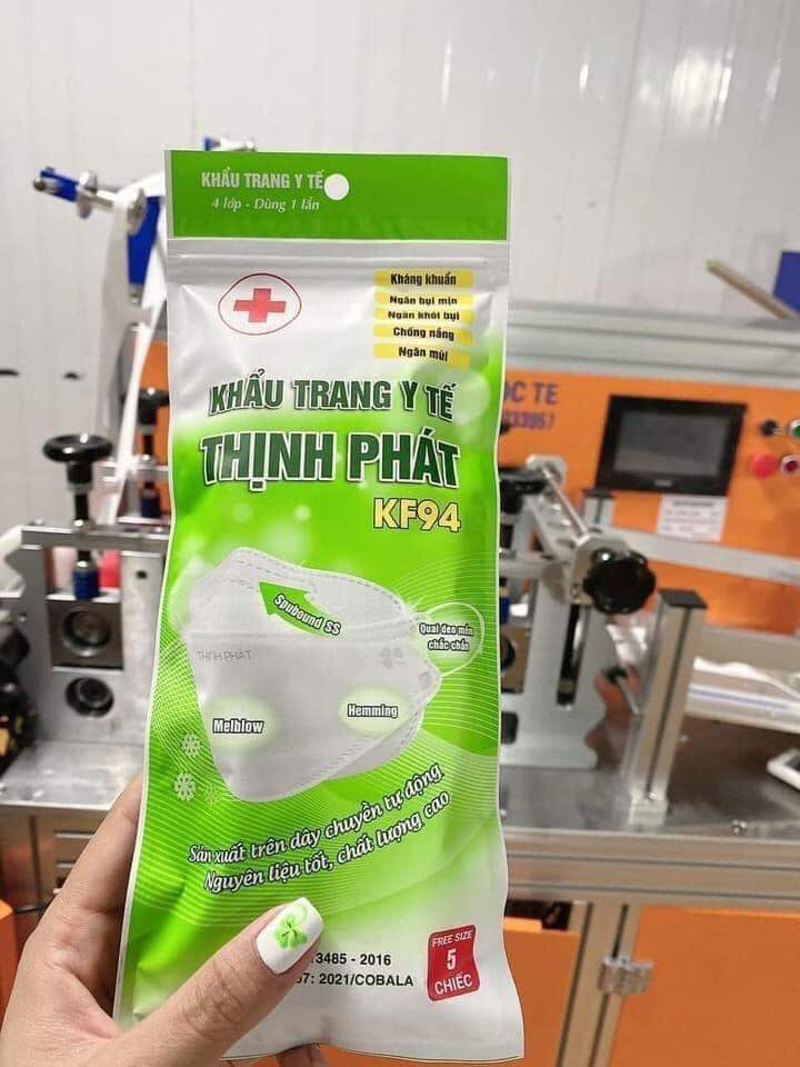 Khẩu Trang 4D Mask Thịnh Phát KF94 Hàn Quốc