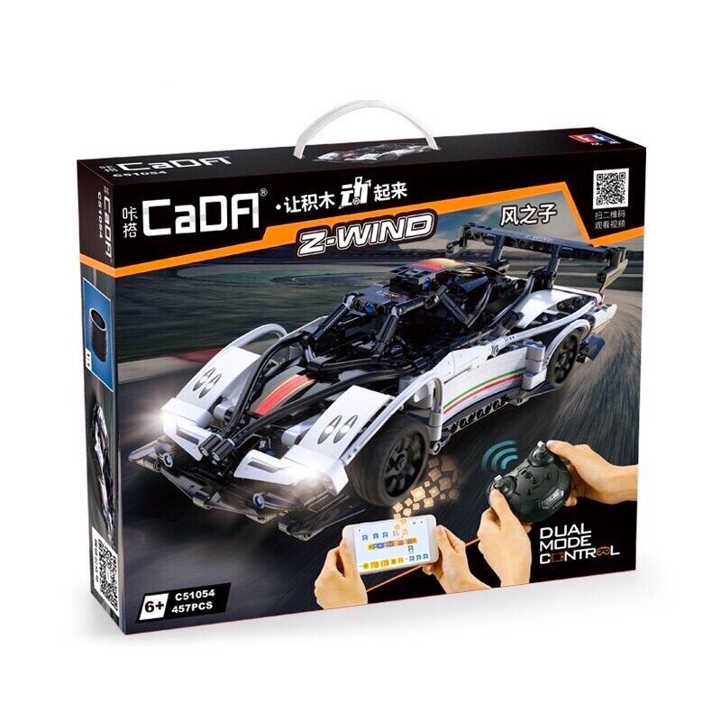 Đồ Chơi Xếp Hình Technic - CaDA C51054 ( Lắp Ráp Siêu Xe Thể Thao Pagani Zonda 1 : 16 Có Điều Khiển 457 Mảnh )