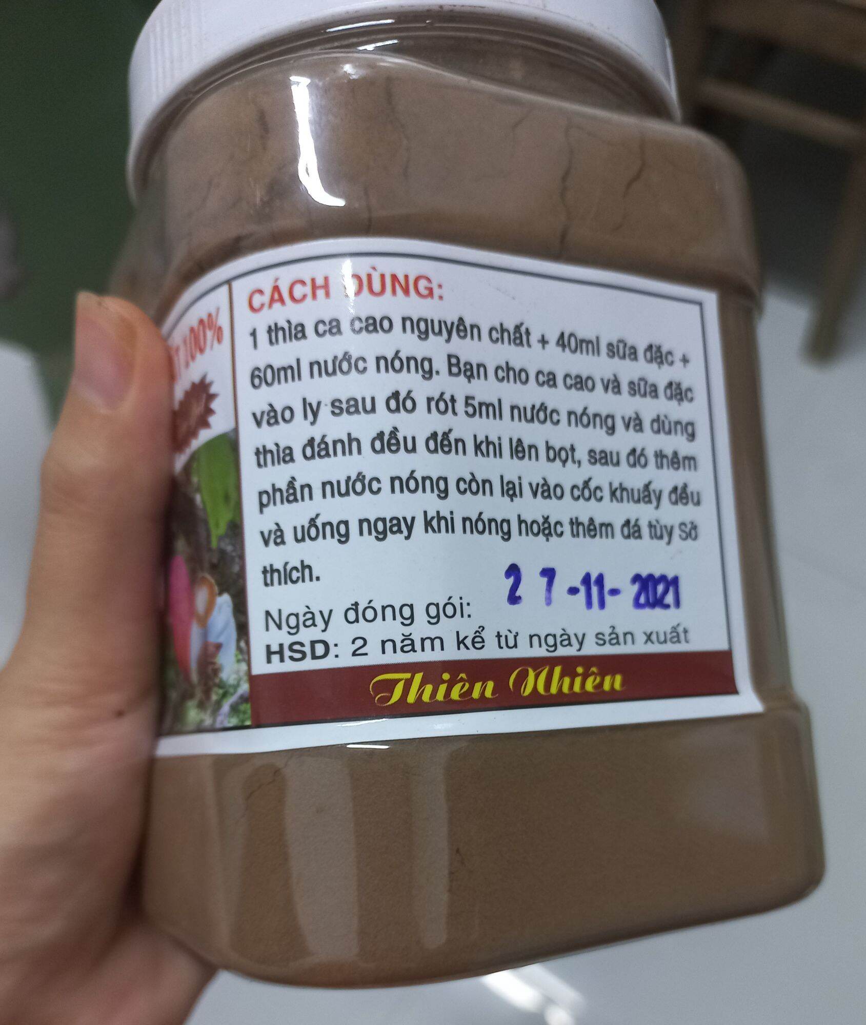 Cacao Đak Lak 500gr