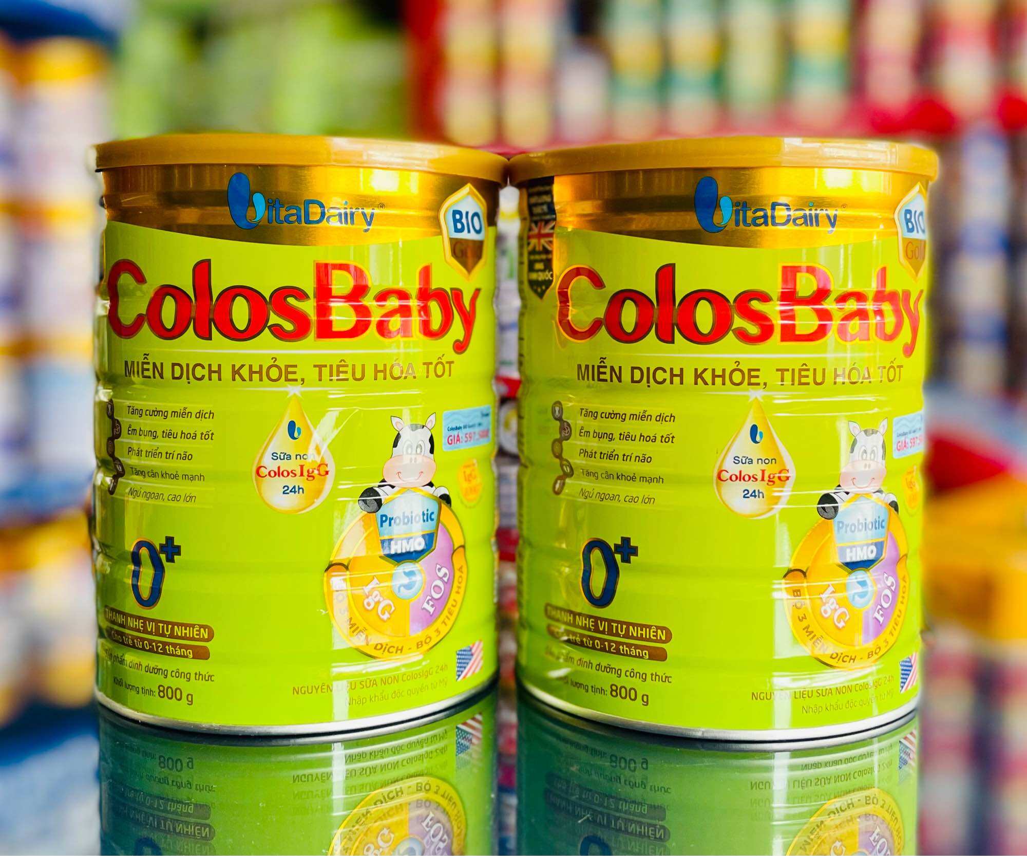 Sữa bột Colosbaby Bio 0+/1+/2+ (800g)