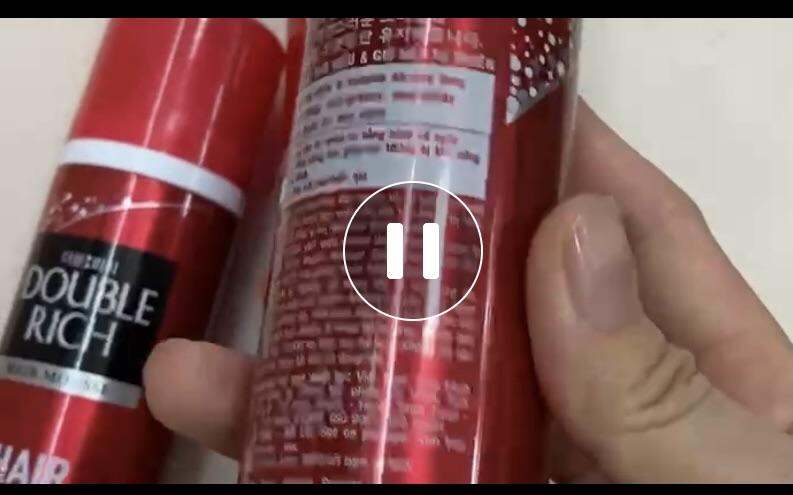 bọt tạo kiểu tóc Double Rich dùng để tạo kiểu tóc giúp giữ nếp tóc xoăn, bọt vuốt lên những tóc xoăn có sẵn