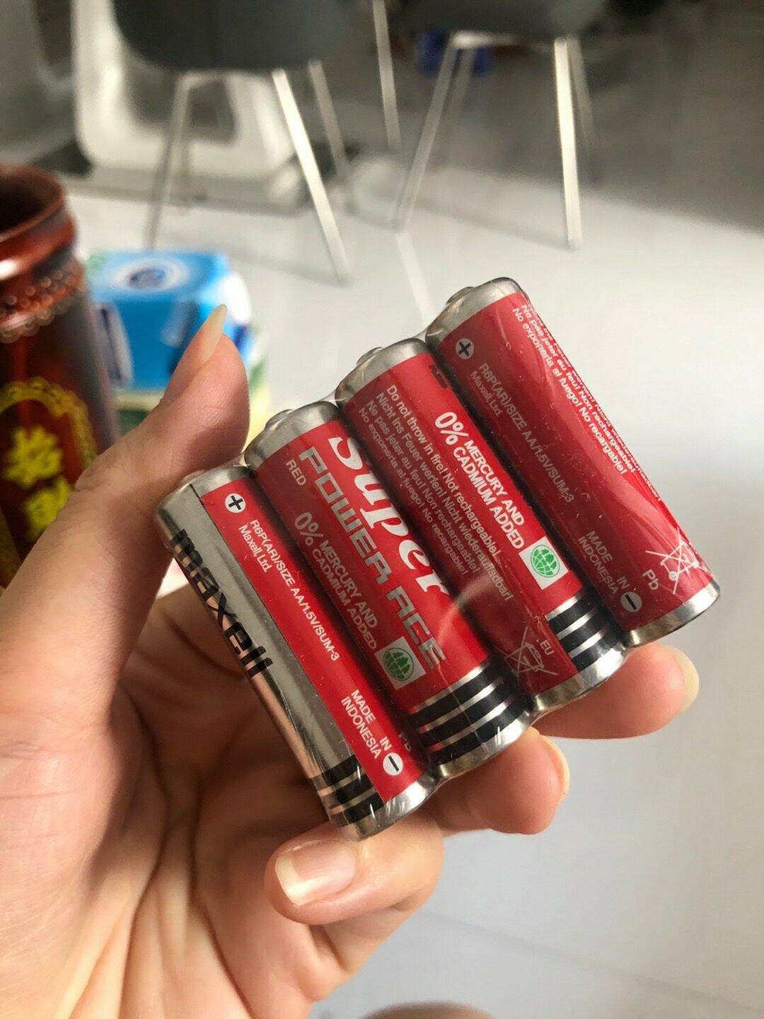 Combo 2 viên pin tiểu AA/AAA Maxell thông dụng