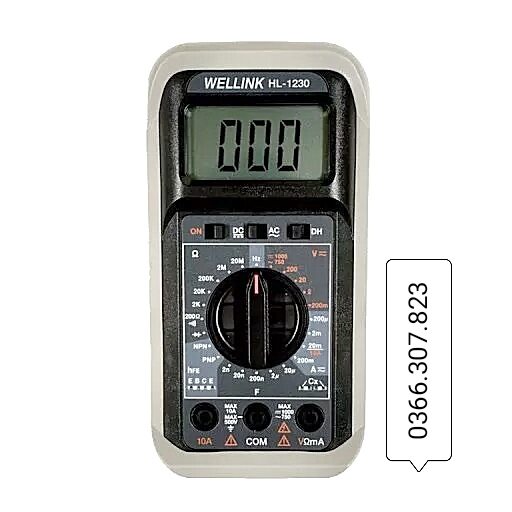 Wellink HL-1230 Đồng hồ đo vạn năng đo điện