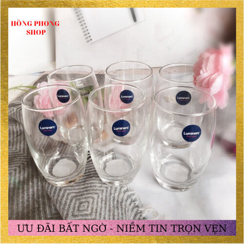 Bộ 6 ly thủy tinh lumilarc 350ml