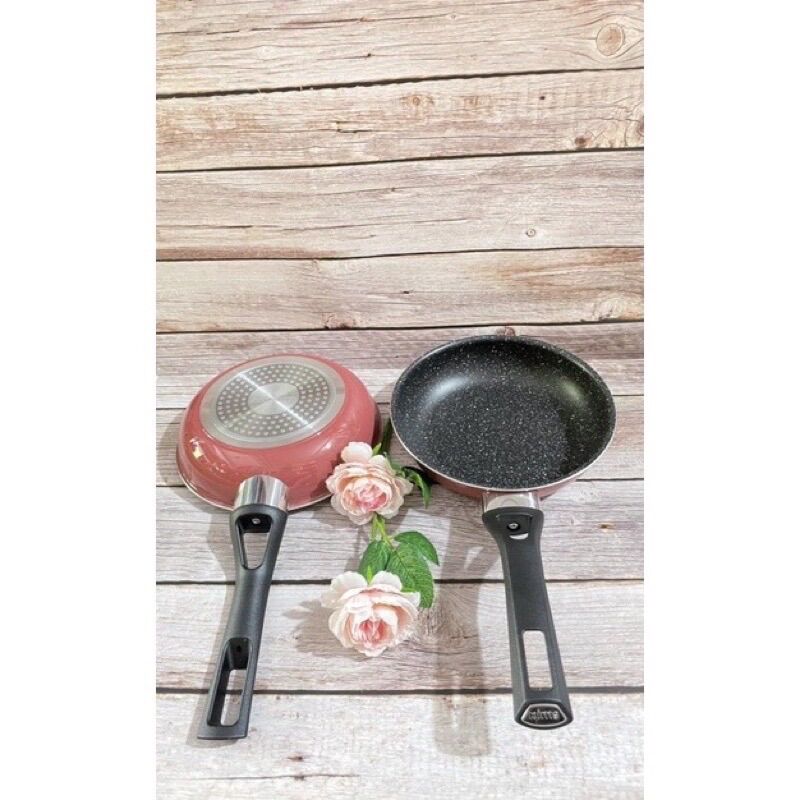 Chảo chống dính vân đá Kims cook 20cm