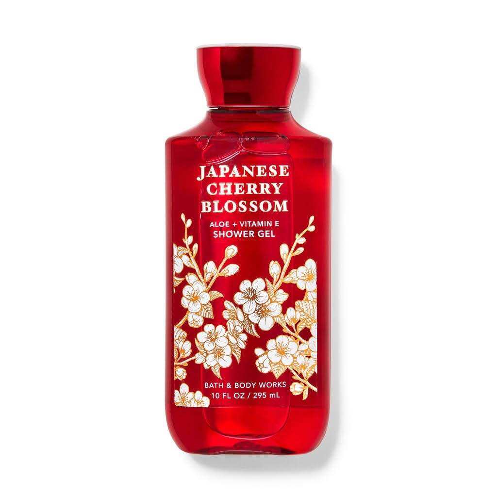Hàng Mỹ  Sữa Tắm Bath And Body Works Japanese Cherry Blossom 295Ml