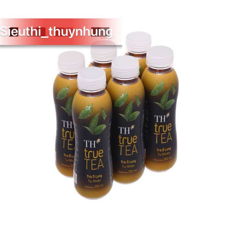 Thùng 24 Chai Trà Xanh, Trà Ô Long TH 350ml