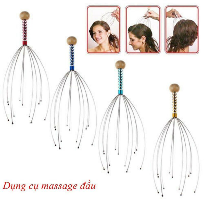 Dụng cụ massage đầu giảm căng thẳng mệt mỏi