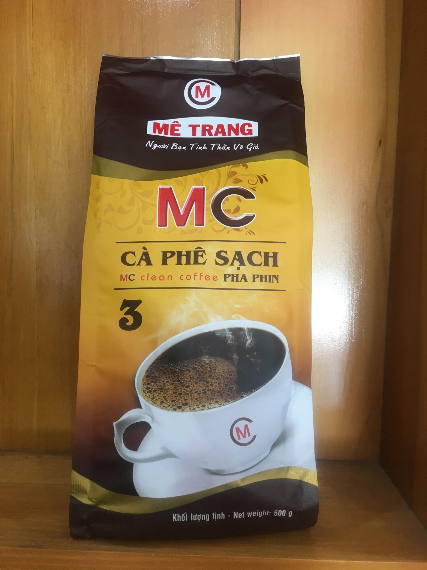 Cà phê bột pha phin MC3 Mê Trang 500g.