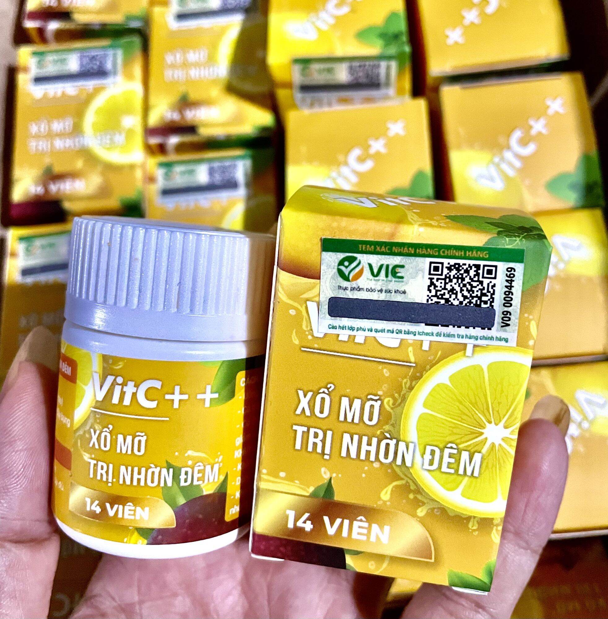 Detox xổ mỡ đêm vitc++hảng chuẩn hãng, có tem check