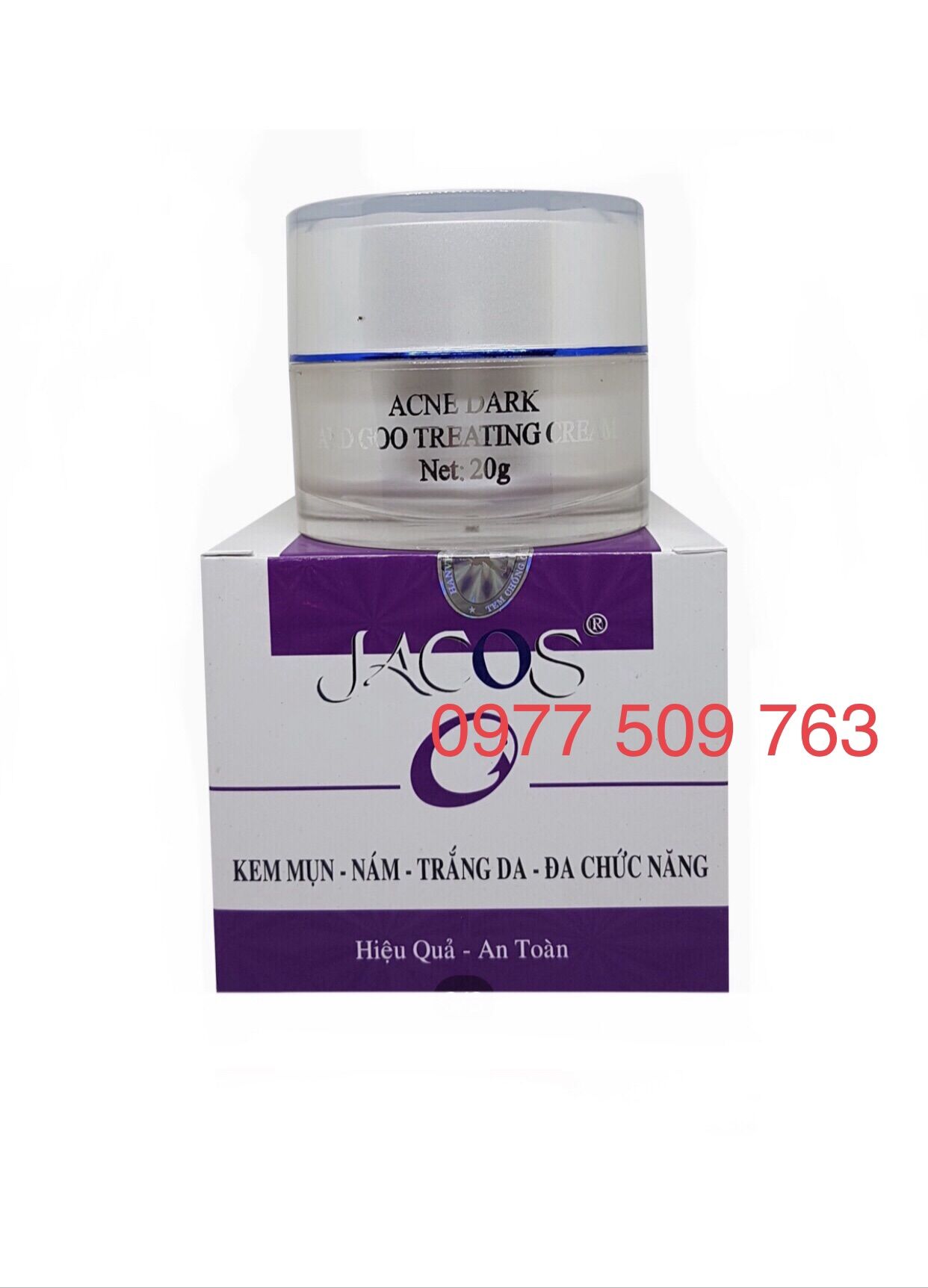 Kem JACOS Mụn Nám Trắng Da Đa Chức Năng 20gr