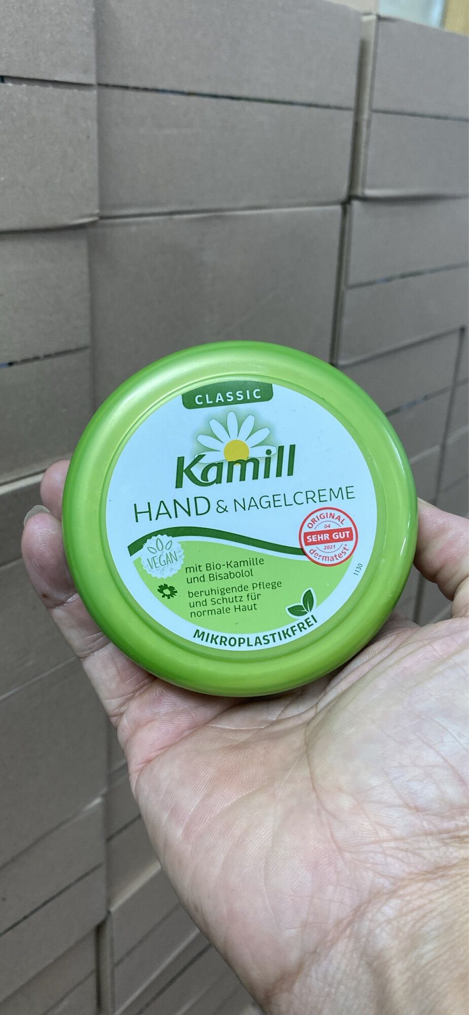 Kem dưỡng da tay kamill classic 150ml đức