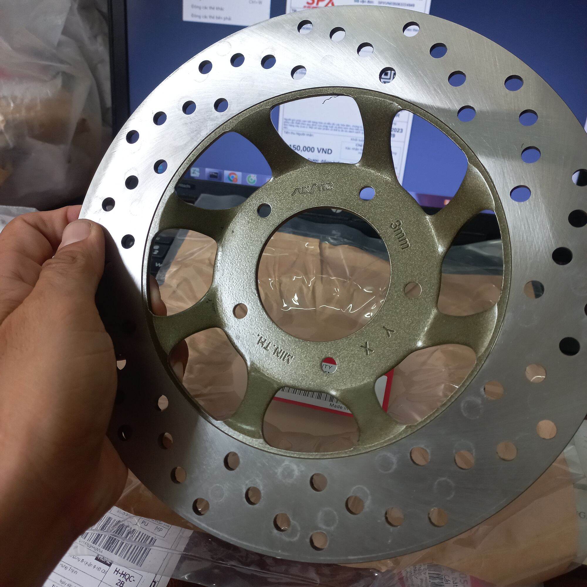 ĐĨA TRƯỚC WAVE ZX , FU1 , WAVE 110 THÁI ( LOẠI 1 )